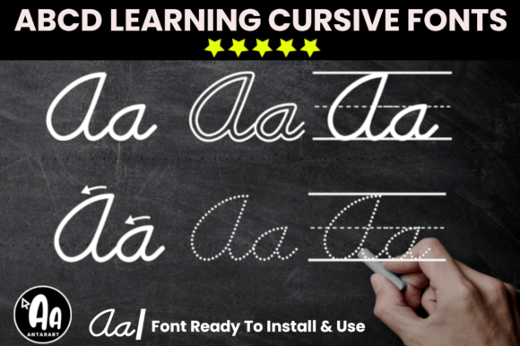 Download Abcd Cursive Handwriting Tracing Bundle - Handwriting Collection